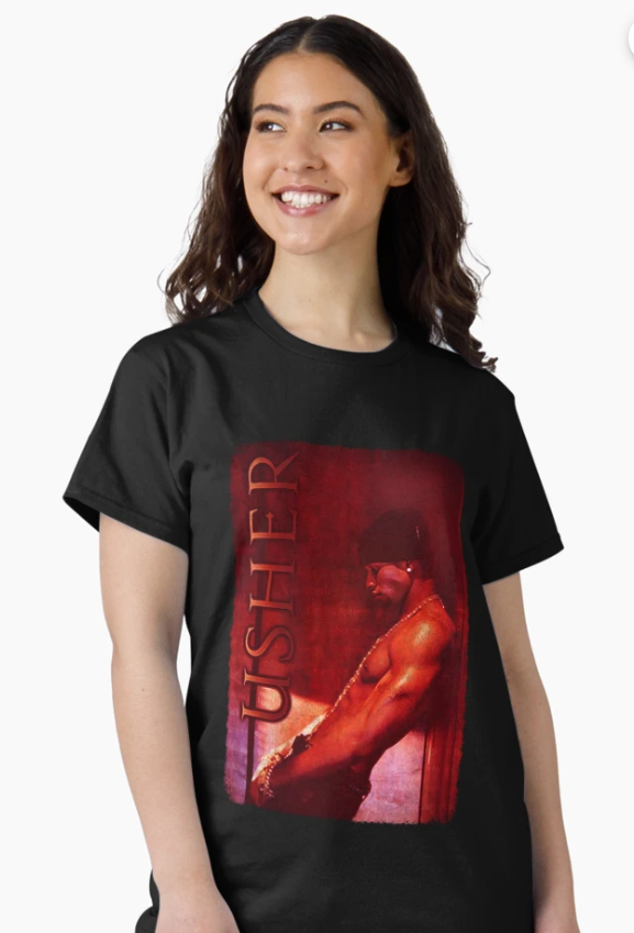 Vintage Poster Usherrr Classic T-Shirt