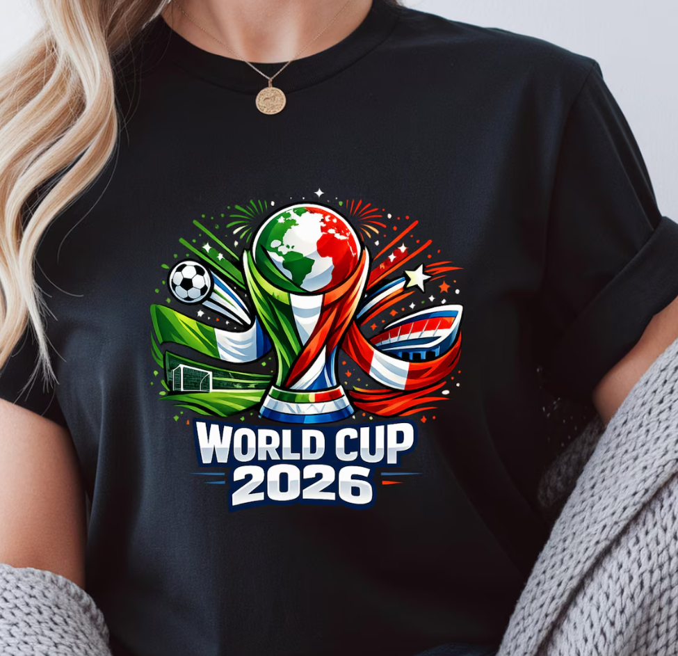 World Cup 2026 Soccer T-Shirt | USA Mexico Canada Fan Apparel