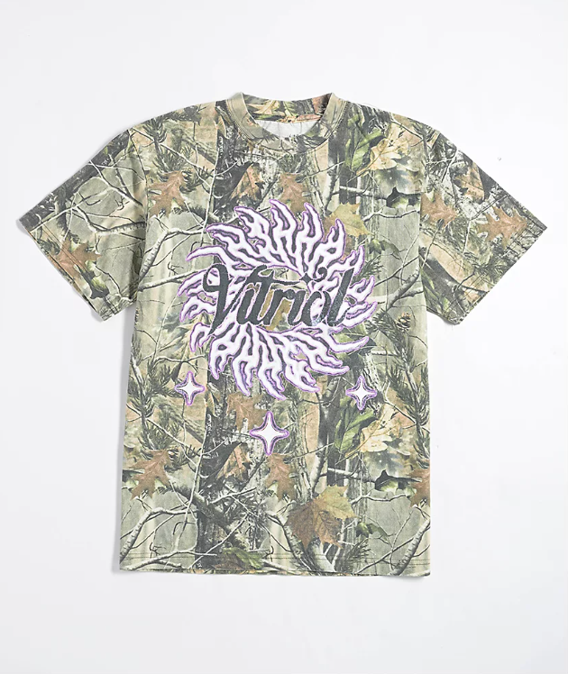 Vitriol Cyber Wings Camo T-Shirt