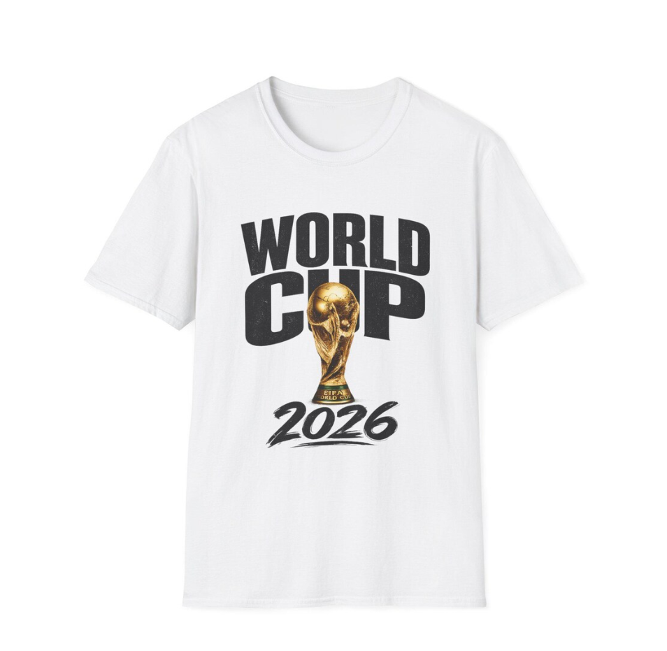 World Cup 2026 Trophy T-Shirt | Soccer Championship Tee