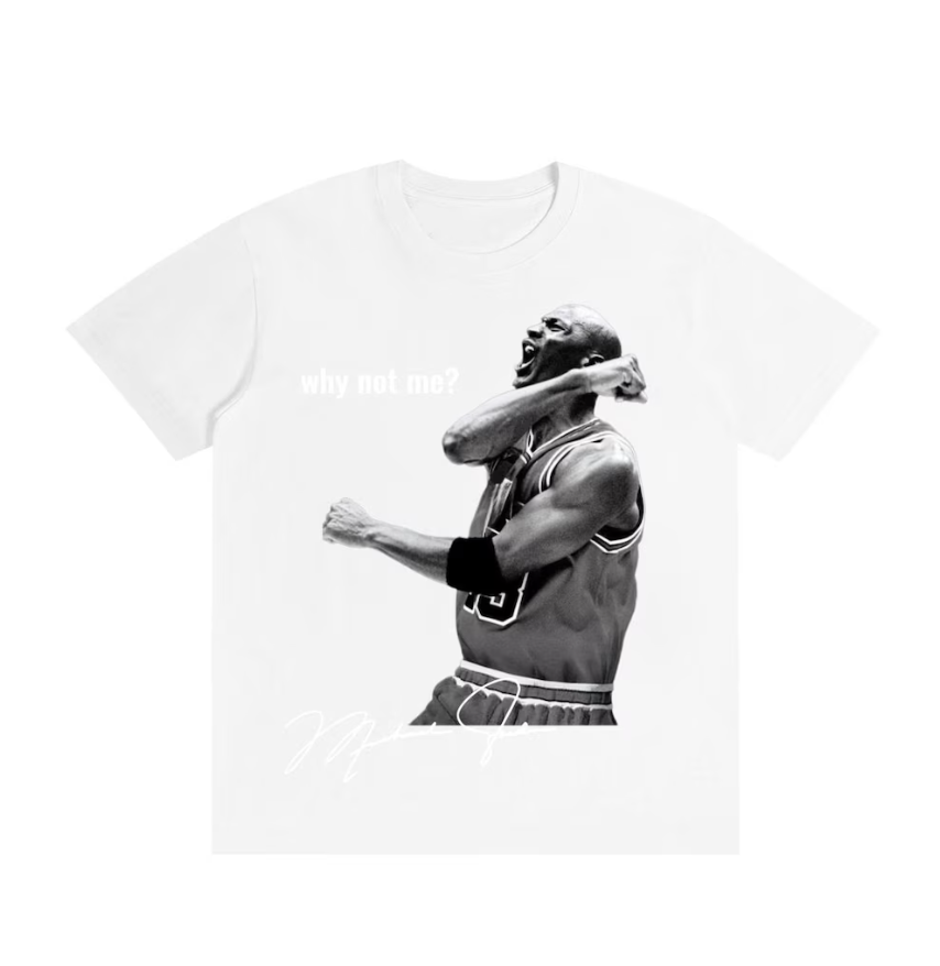 Michael Jordan Graphic T Shirt Chicago Pure Cotton Unisex Tee