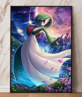 Gardevoir PokeArt Canvas Poster Wall Art Home Decor