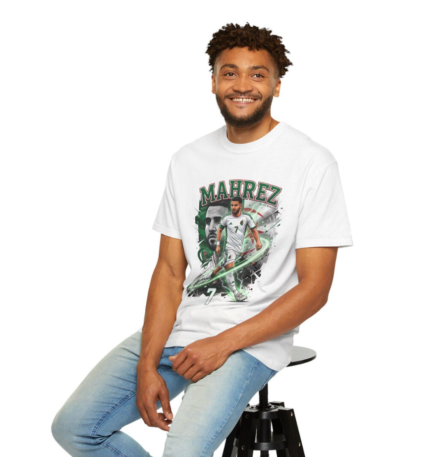 Algeria World Cup 2026 Tee, Algeria Soccer Spirit, National Team Supporter, Algeria 2026 Fan Tee, algeria mahrez, mahrez tee