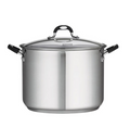 Tramontina 16 Quart Stainless Steel Covered Stock Pot