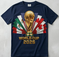 2026 World Cup Soccer Fan T-Shirt – USA, Canada, Mexico Tournament Tee