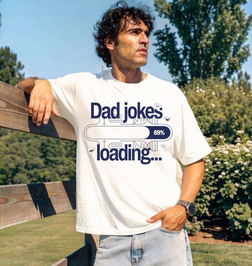 Dad Jokes Loading PNG Bundle – Funny Dad T-Shirt, Father’s Day Sublimation Digital Download