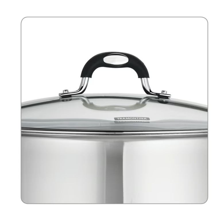 Tramontina 16 Quart Stainless Steel Covered Stock Pot