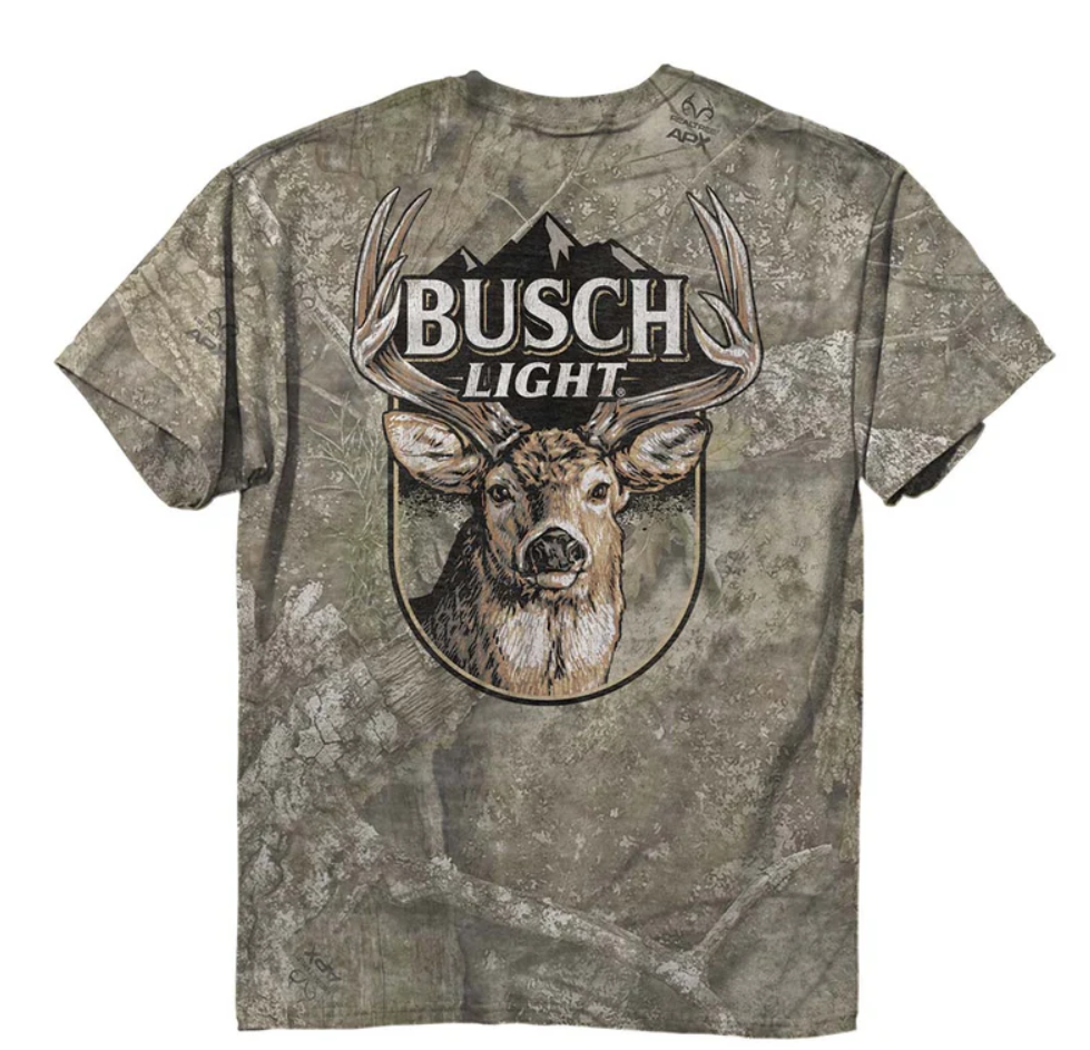 Busch Light - Camo Whitetail T-Shirt