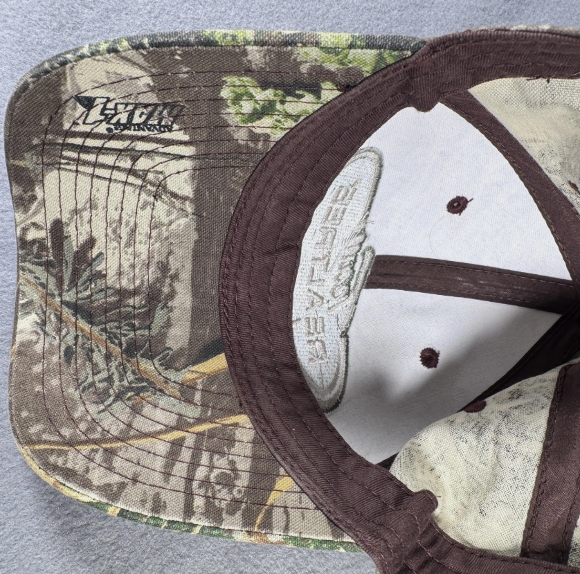 Team Realtree Hat Cap Strap Back Mens One Size Camouflage Embroidered Hunting