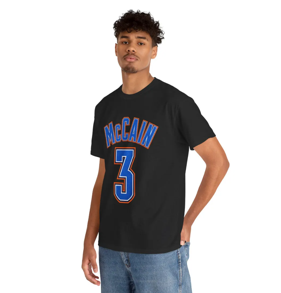 Jared McCain Vintage Basketball Graphic Tee | Retro Streetwear Jersey Shirt