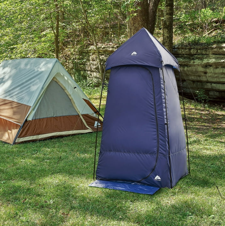 Ozark Trail 1-Person Privacy Shelter Tent, Blue