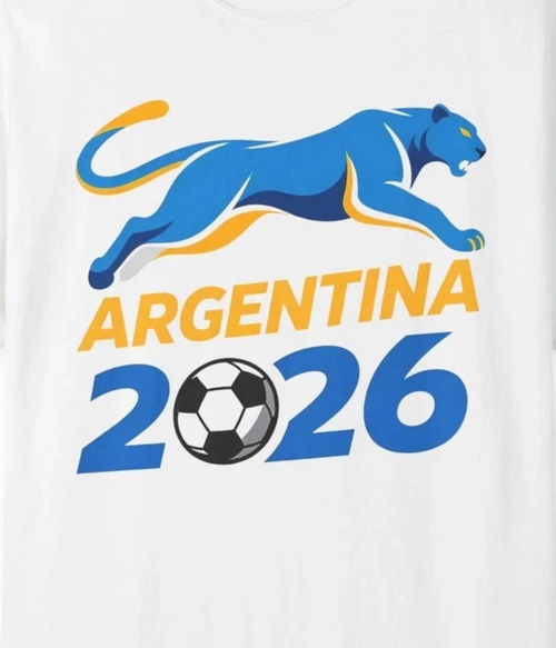 2026 World Cup Argentina Soccer Fan T-shirt