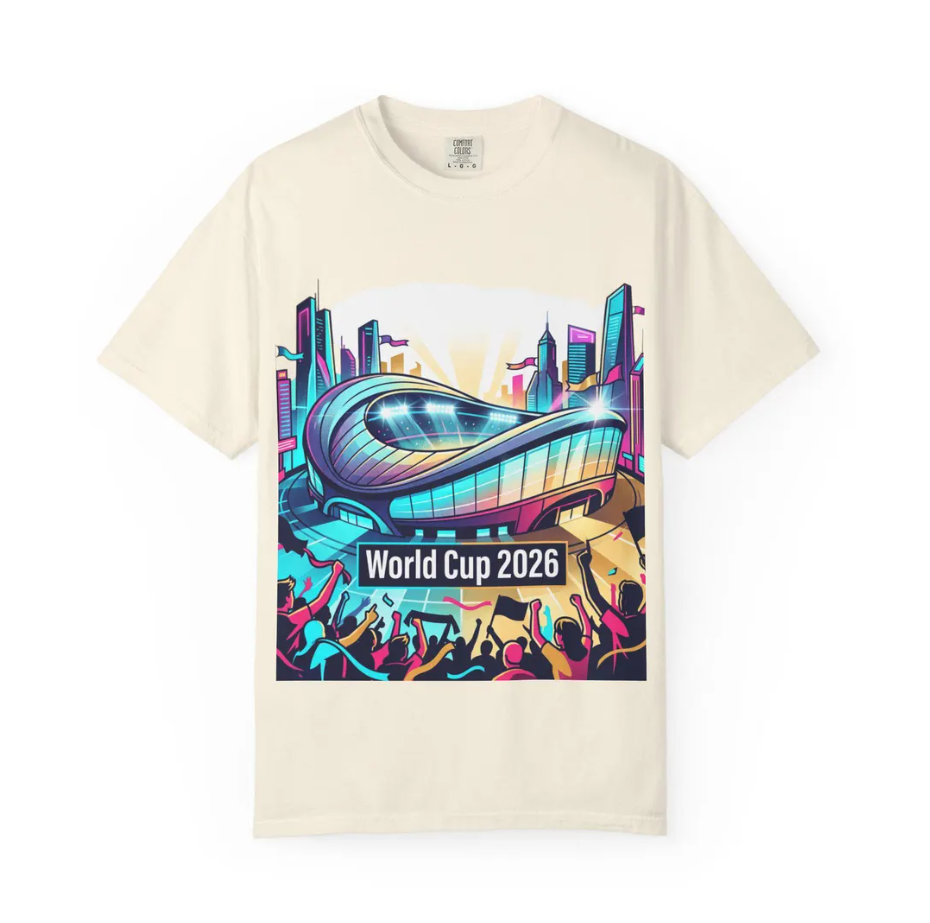 World Cup 2026 Fan Energy Tee | Stadium Atmosphere Illustration