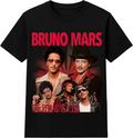 Handmade Vintage The Romantic Tour 2026 T-Shirt, Bruno Concert Merch, Memorabilia Best Friend Matching Tee, Trendy Concert Lover Gift Multicolor Unisex