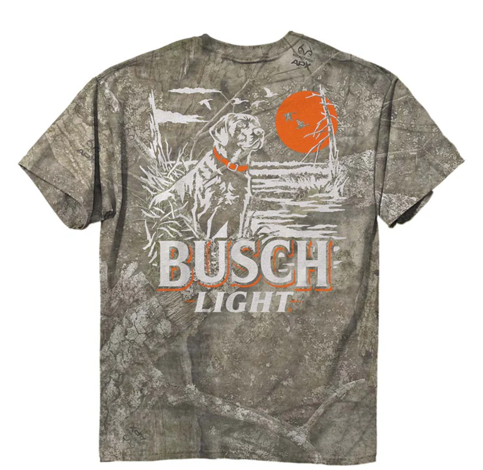 Busch Light - Camo Lab Duck Scene T-Shirt