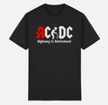 ACDC - Highway to Retirement - T-Shirt Rocker Biker Father's Day gift