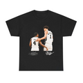 De'Aaron Fox and Victor Wembanyama San Antonio T Shirt Autograph Edition