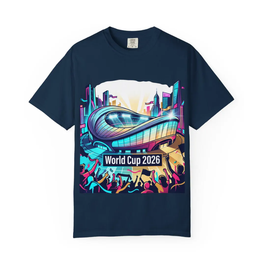 World Cup 2026 Fan Energy Tee | Stadium Atmosphere Illustration
