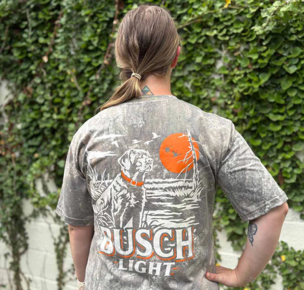 Busch Light - Camo Lab Duck Scene T-Shirt