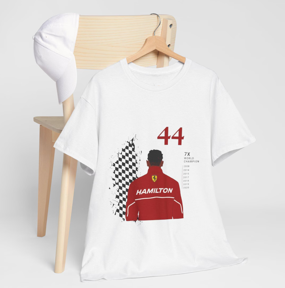 Lewis Hamilton Ferrari T-Shirt