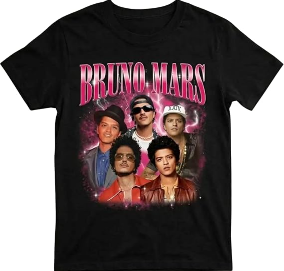 Handmade Vintage The Romantic Tour 2026 Bruno Shirt, Bootleg Bruno Concert Tee, Concert Merch Gift, Trendy Memorabilia Best Friend Matching Tee Multicolor Women Men Youth