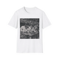 Baseball Players Ohtani Kershaw Abstract Photo T-Shirt Vintage Black & White Dodgers Stadium Image
