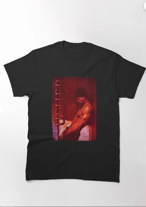 Vintage Poster Usherrr Classic T-Shirt