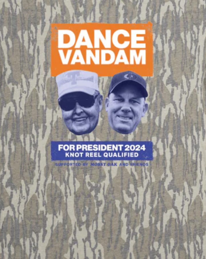 Dance + VanDam Candidate Poster Tee