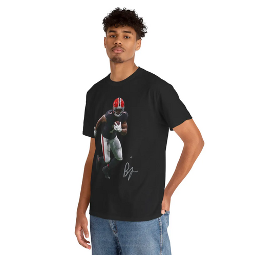 Bijan Robinson Atlanta T Shirt Autograph Edition