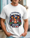 2026 World Cup Mascot Soccer Ball T-Shirt | Retro Football Fan Apparel