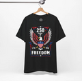 Patriotic Freedom Tee: 250th Anniversary - Red, White & Blue Unisex Shirt