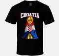 Croatia World Cup Soccer Fan T Shirt