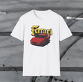 Ferrari Car T-Shirt Retro Supercar Graphic Tee, Classic Red Sports Car Design, Automotive Streetwear Shirt