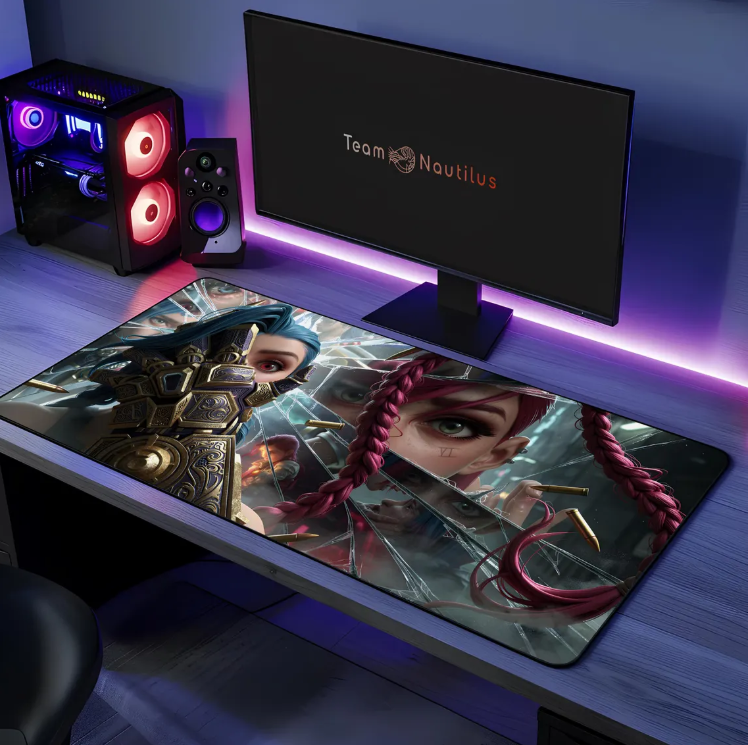 League of Legends Jinx Reforged - Gaming Desk Mat