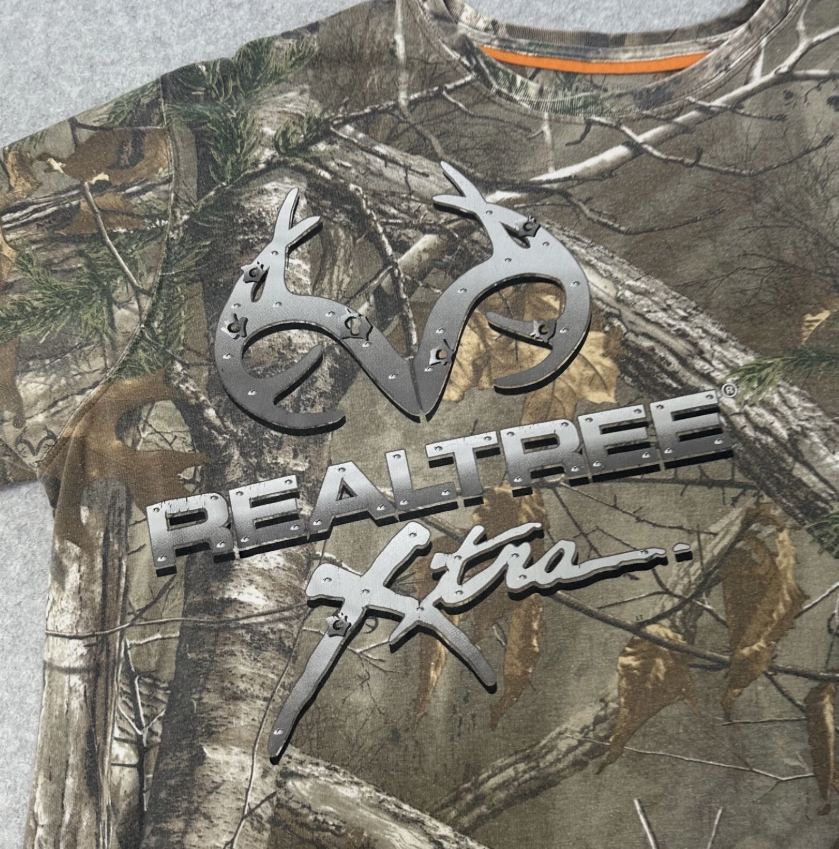 Real Tree Xtra Camouflage Camo T-Shirt Men’s Hunting Outdoors Shirt