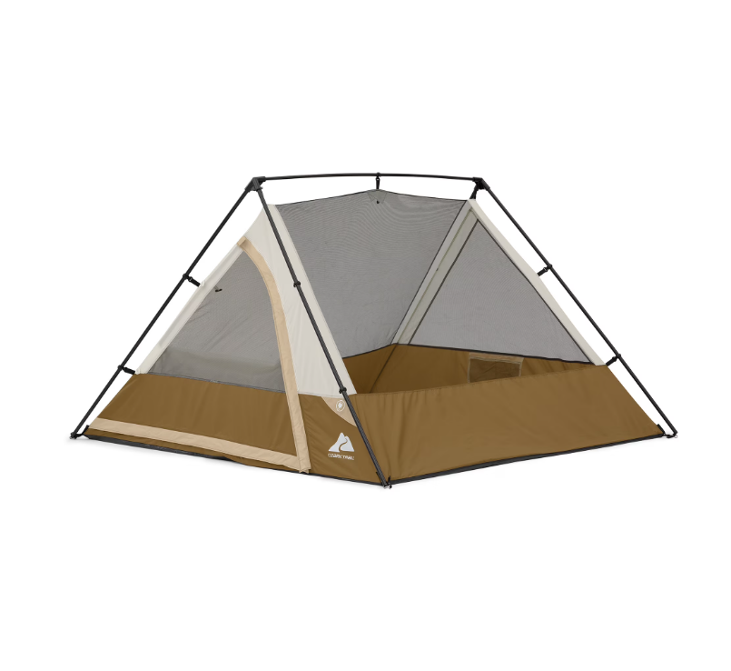 Ozark Trail 7' x 7' 3-Person A-Frame Tent, 13.44 lbs
