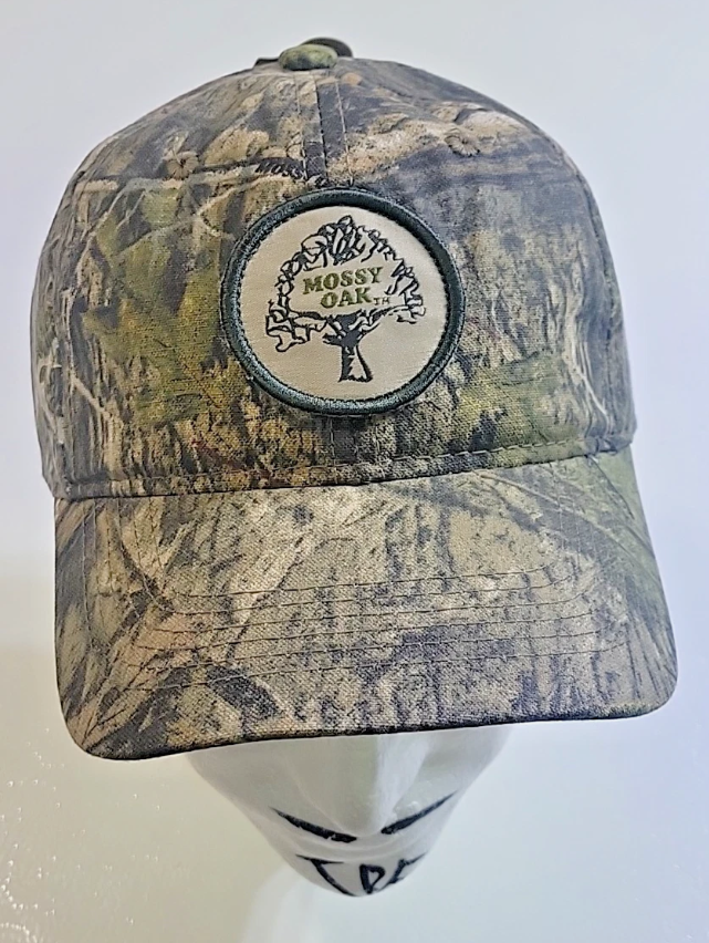 mossy oak mens baseball hunting hat cap camo adult adjustable snap back nwt