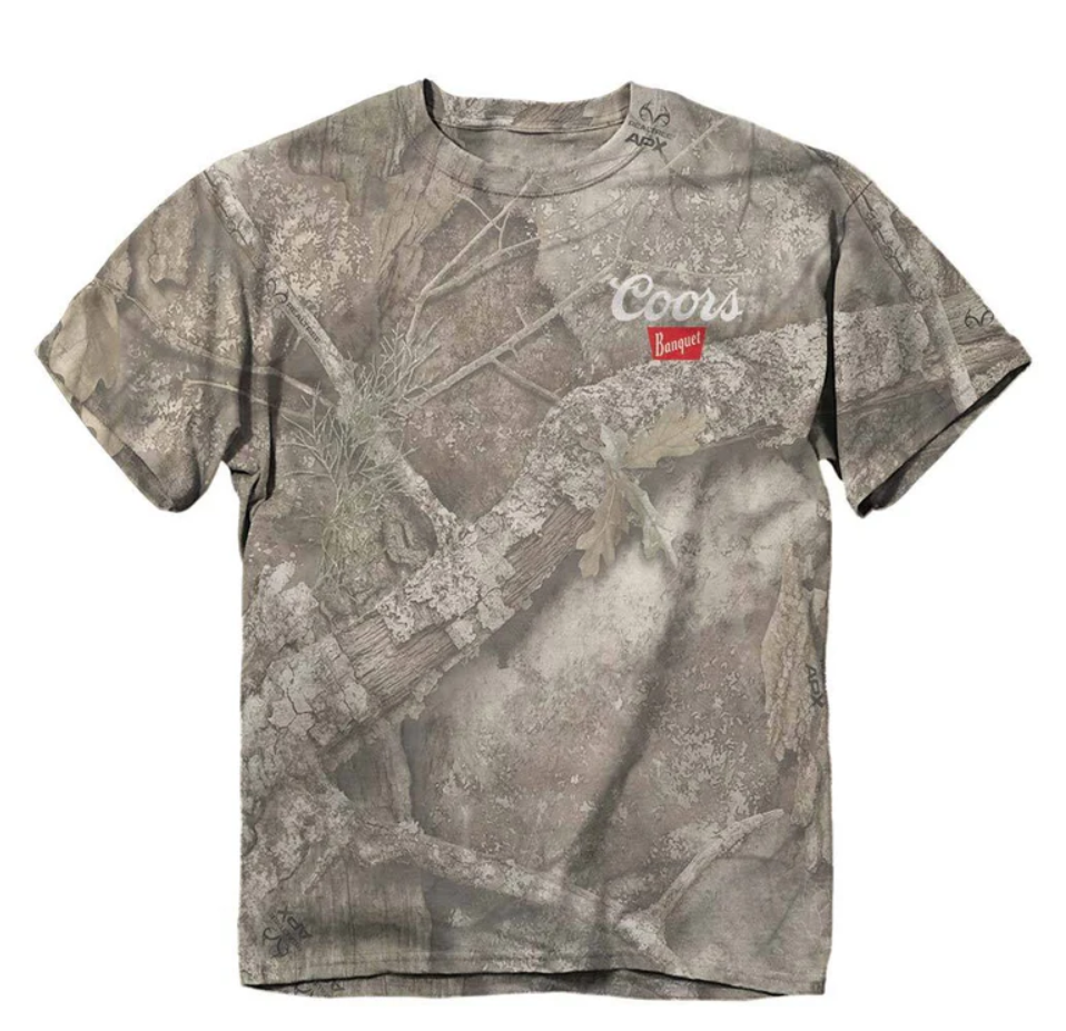 Coors - Camo Sunset Bison T-Shirt