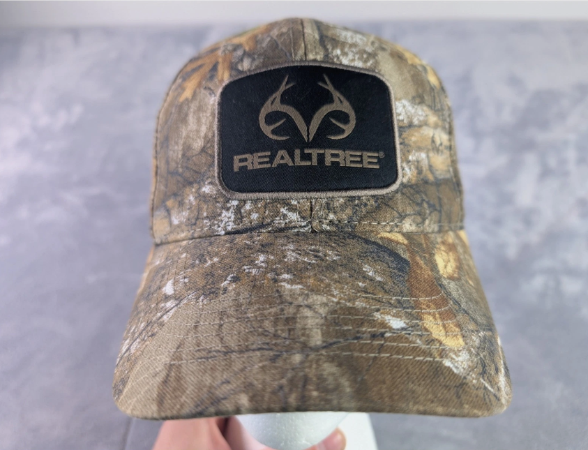 Realtree Camo Baseball Cap Mens Adjustable Hunting Hat Outdoor Cap OSFM Brown
