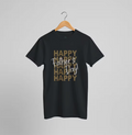 Happy Father’s Day Shirt – Bella Canvas 3001 Minimal Typography Tee, Simple Gift for Dad
