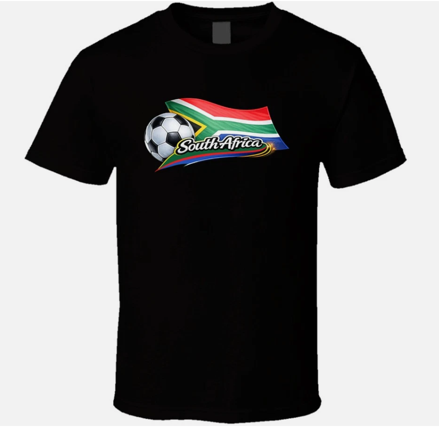 South Africa World Cup Soccer Fan T Shirt