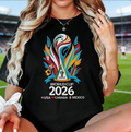 Cozy World Cup 2026 Crewneck – Vibrant Design for Soccer Lovers