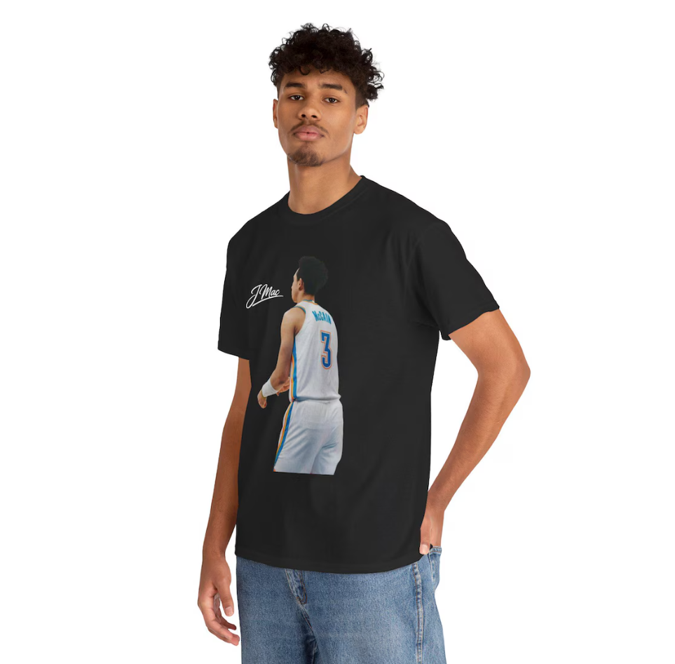 Jared McCain OKC T Shirt JMAC!