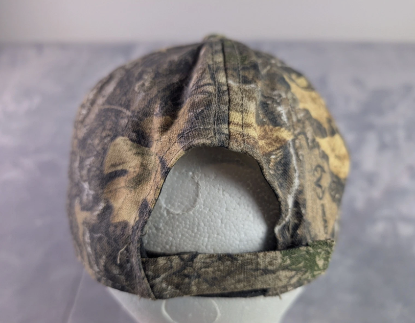 Realtree Camo Baseball Cap Mens Adjustable Hunting Hat Outdoor Cap OSFM Brown