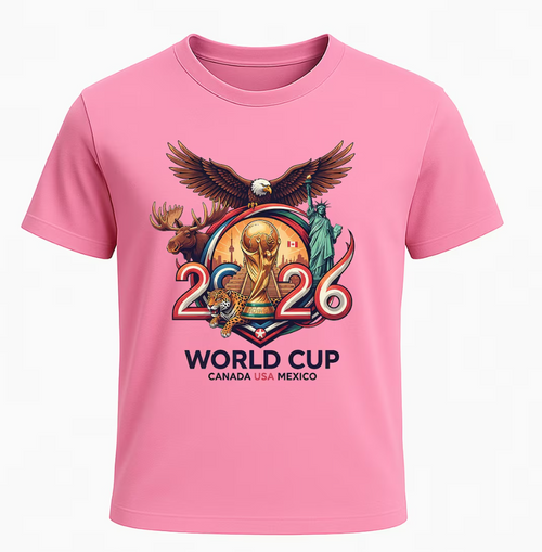 2026 World Cup Soccer Tee - USA World Cup Shirt - World Cup Shirts - Youth and Adult Shirts USA Canada Mexico 2026 World Cup