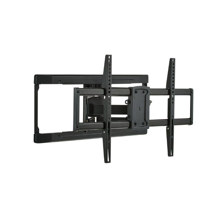 onn Full Motion TV Wall Mount for 50" to 86" TVs, UL Listed, swivel ±45°, up to +15/-15°Tilting