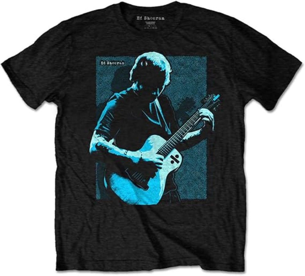 Band Monkey Ed Sheeran Unisex T-Shirt Chords Black