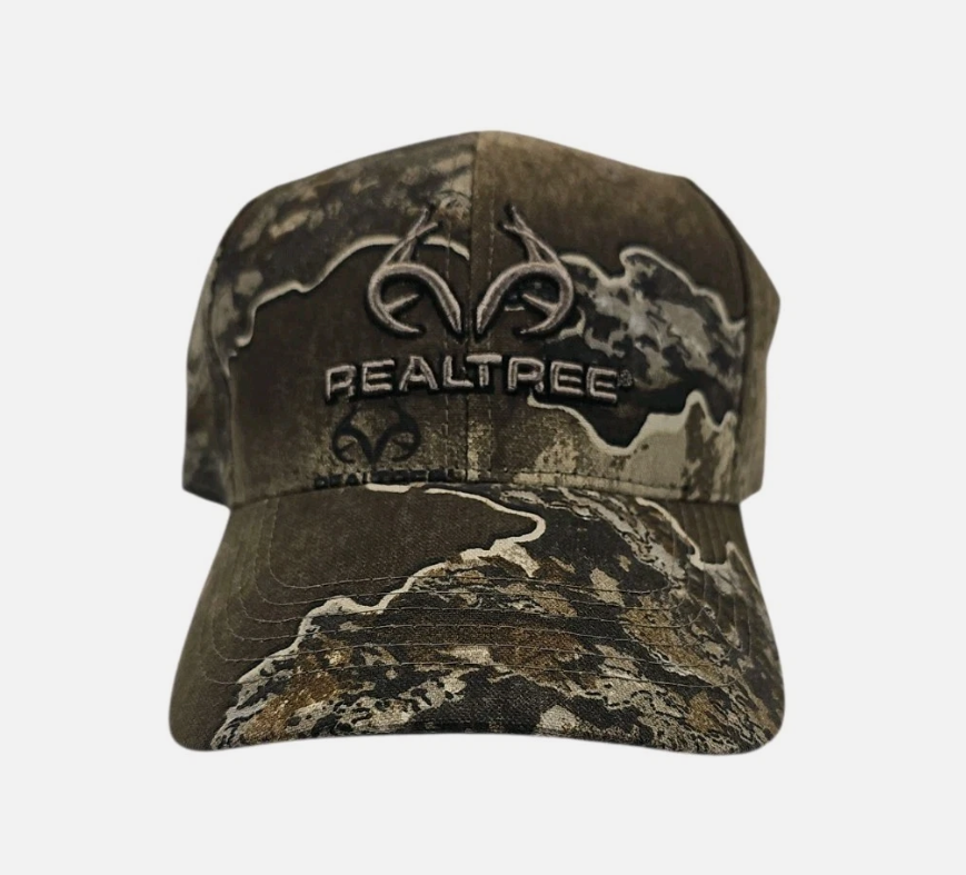Realtree Excape Cap Strapback Hat Camo OSFM Adjustable Strap Hunting Logo NWT