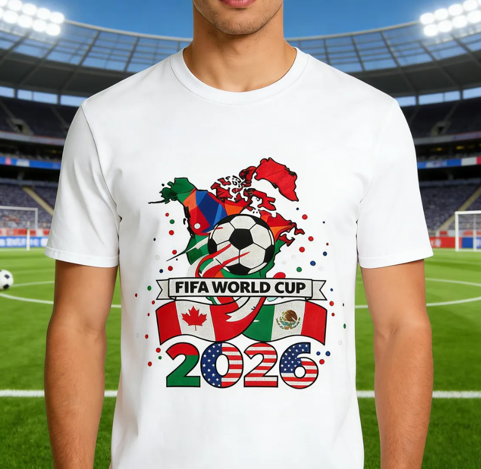 Men’s & Women’s Soccer Shirt for 2026 FIFA World Cup Fans