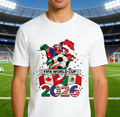Men’s & Women’s Soccer Shirt for 2026 FIFA World Cup Fans